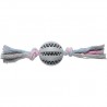 Companion dental chewing ball on rope