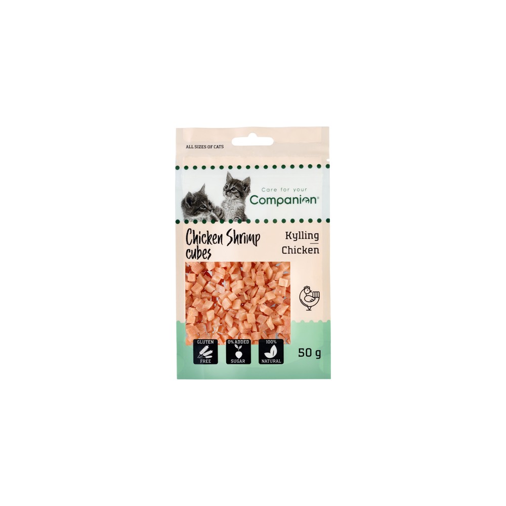 Companion Chicken Shrimp Cubes 50 gram