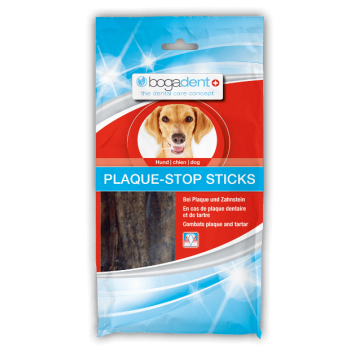 Bogadent Plaque-STOP sticks hund 100g M