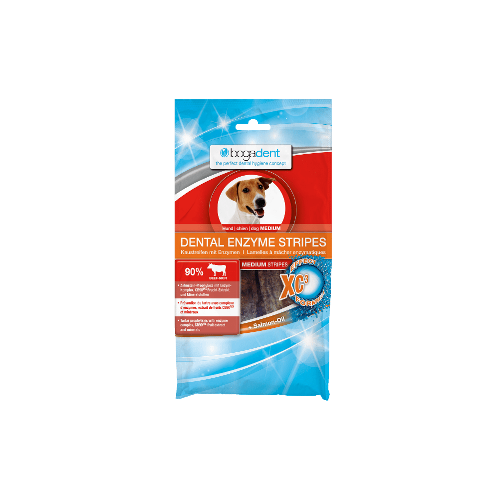 Bogadent Dental Enzym Strips hund 100g M