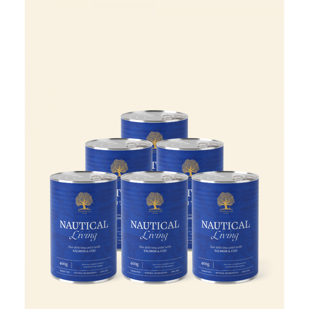 ESSENTIAL NAUTICAL LIVING PÂTÉ 6x400G