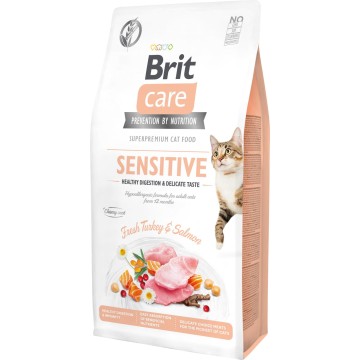 Brit Care Cat GF Sen.Healthy Dig.+Delic.Taste 7 kg