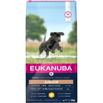EUKANUBA Junior Large Breed Kylling