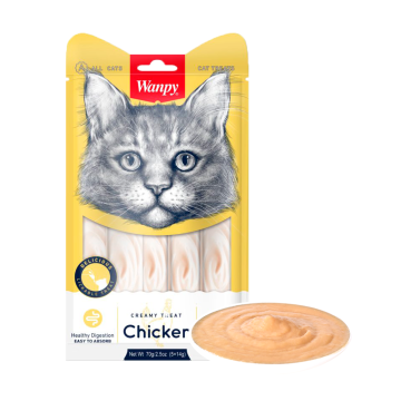 Wanpy Creamy Lickable Treat - Chicken 70g