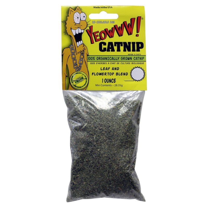 Catnip i pose Yeowww vægt 28 gram