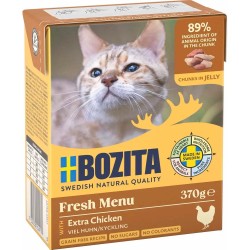 Bozita Stykker i Gelé med Kylling 370g