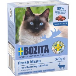 Bozita bidder i sovs med Rensdyr 370 gram.