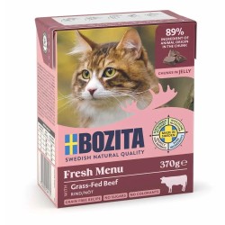 Bozita Stykker i Gelé med Hakket Oksekød 370gr