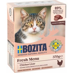 Bozita Katte Kyllingelever i Sauce 370g