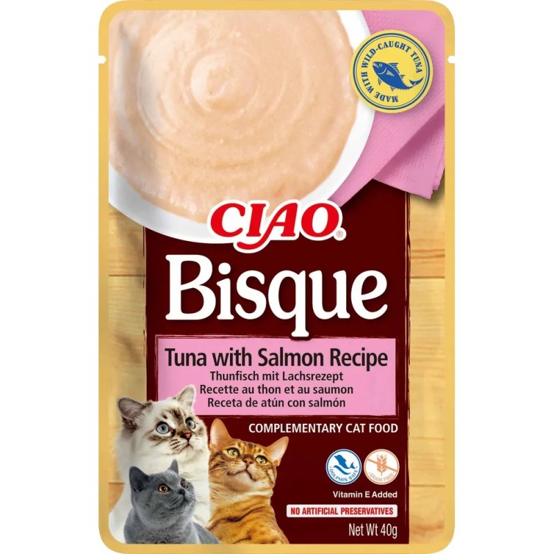 Bisque med tun og laks 40g
