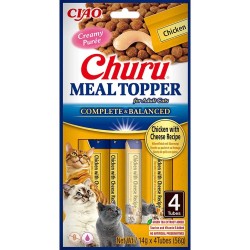 Churu Kattemåltids topper Kylling/ost 4 stk.