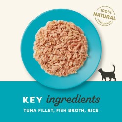 5 stk Applaws Tuna Fillet in broth 70g (Tun)