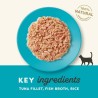 5 stk Applaws Tuna Fillet in broth 70g (Tun)