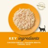 Applaws Chicken  Breast with Cheese in broth 70g (Kyllingebryst med Ost)