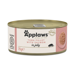 Applaws Tuna Fillet with Salmon in jelly 70g (Tun med laks)