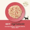 Applaws Chicken Breast with Duck in broth 156g (Kylling med And)