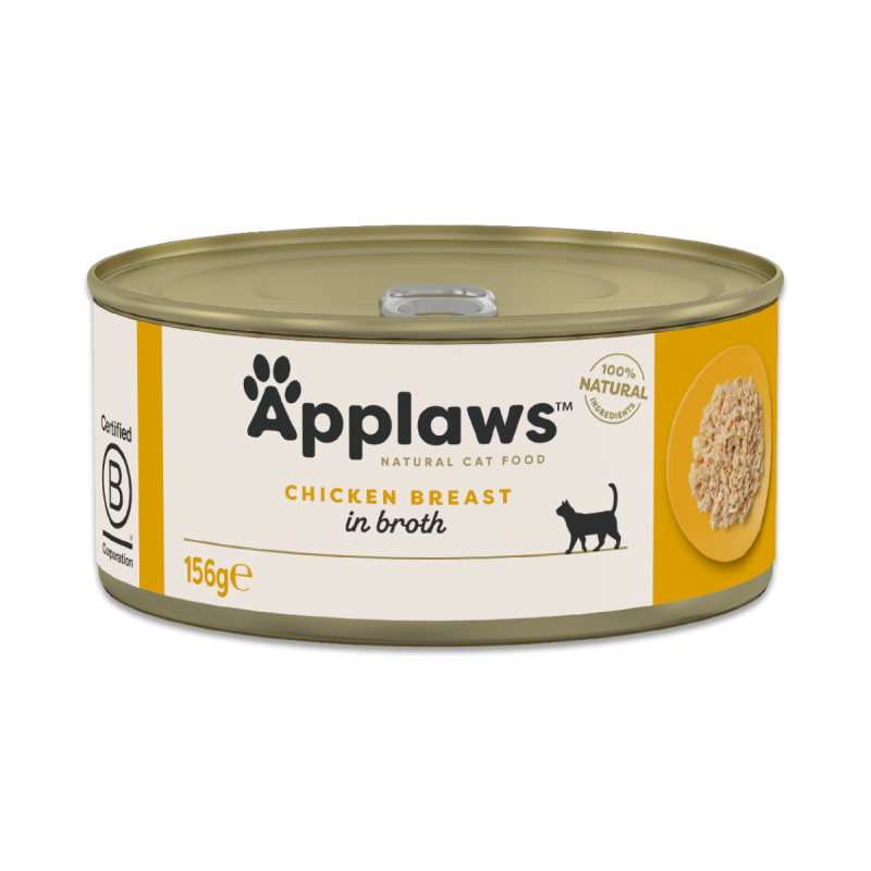 Applaws Chicken Breast in broth 156g (Kyllingebryst)