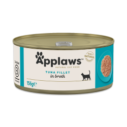 Applaws Tuna Fillet in broth 156g (Tun)