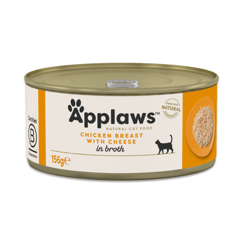 Applaws Chicken Breast with Cheese in broth (Kylling med Ost)