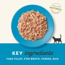 Applaws Tuna Fillet with Cheese in broth 156g (Tun med Ost)