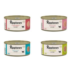 4 stk Applaws 156 gram dåser blandet varianter.