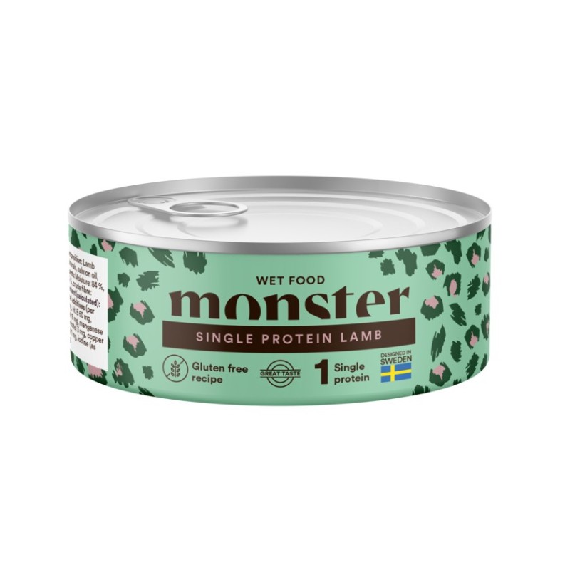 Monster Adult Single Protein Lamb 100g