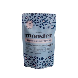 Monster Pouches Adult Salmon 85g
