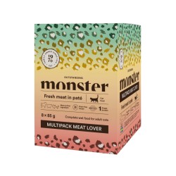 Monster Adult Single Protein Multipack Meat Lover 85g