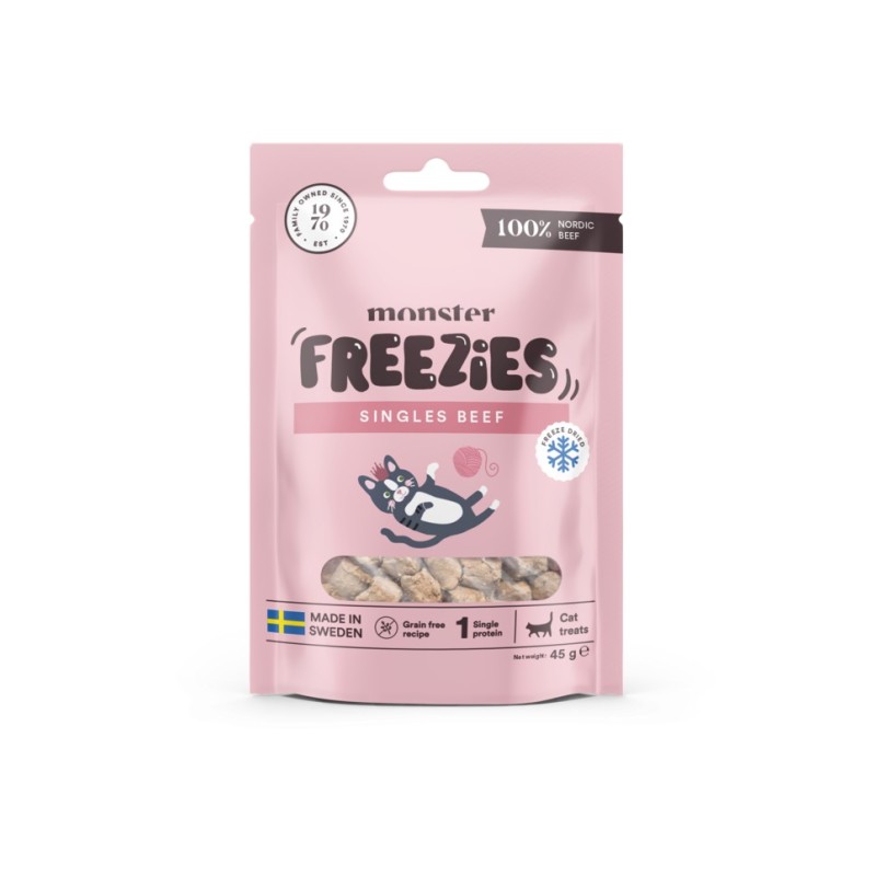 Monster Freeze Dried Treats Single Protein Beef