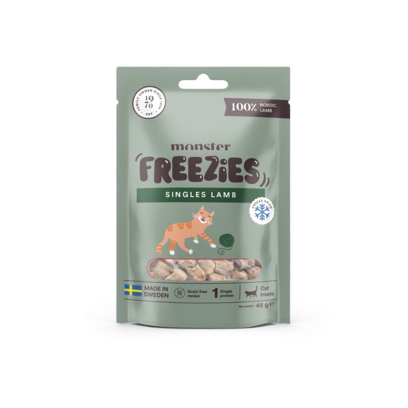 Monster Freeze Dried Treats Single Protein Lamb