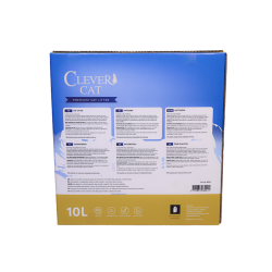 Clever Cat Less track 10L 1 palle 75stk gratis levering