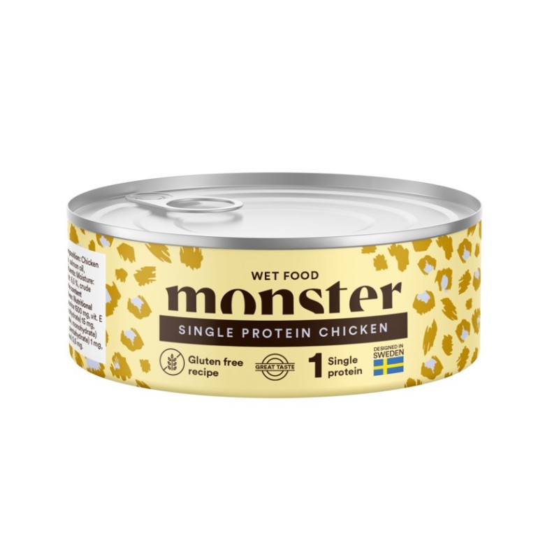 Monster Adult Single Protein Chicken 100g