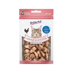 Dokas Frysetørrede kyllingehjerter 15gr (kat)