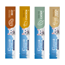 Clever Cat cremede snacks 4 pak