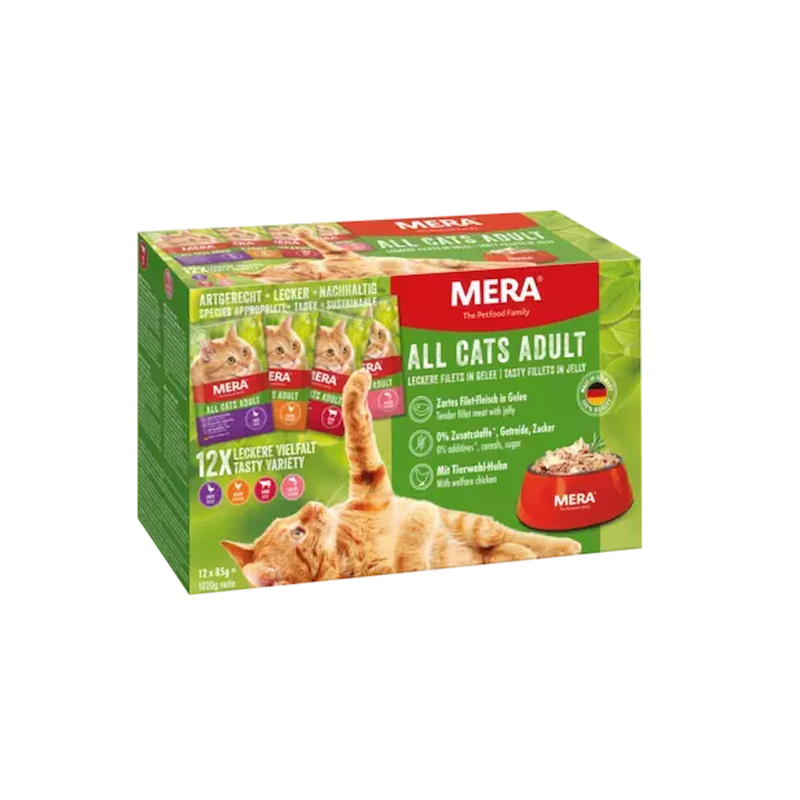 Mera Cats Adult Mixede Varianter 12 pak