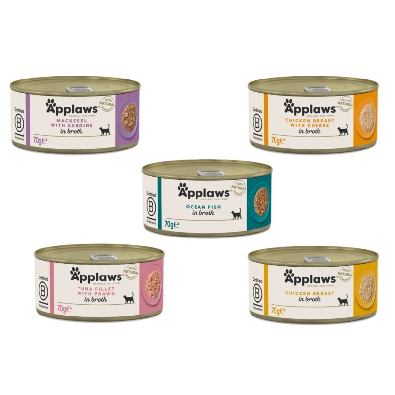 Gratis 70g Applaws Vådfoder ved køb for minimum 300 kr.