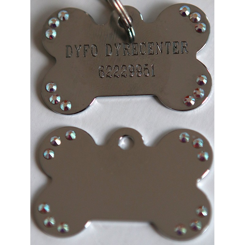 Stor kødben stål med sten