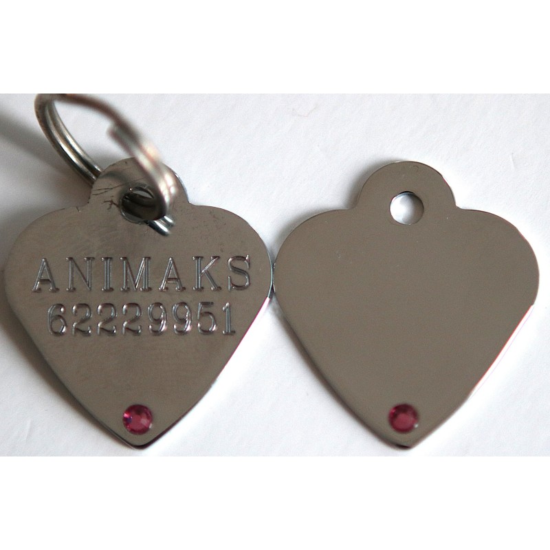 Lille hjerte stål med sten