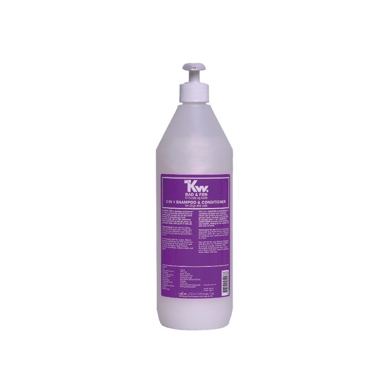 KW 2 i 1 Shampoo Og Balsam 1000 ml