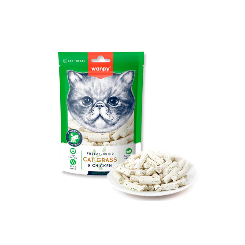 Wanpy Cat Freeze Dried Cat Grass 20g  (Køb flere og spar mere)