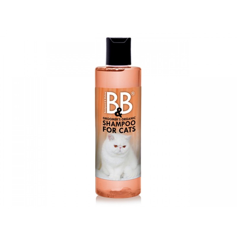 B&B katteshampoo med mandel og morgenfrue, 250ml