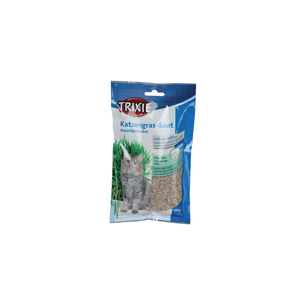 Kattegræs refill 100 Gram.