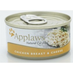5 stk Applaws 70g Cat Chicken & Cheese